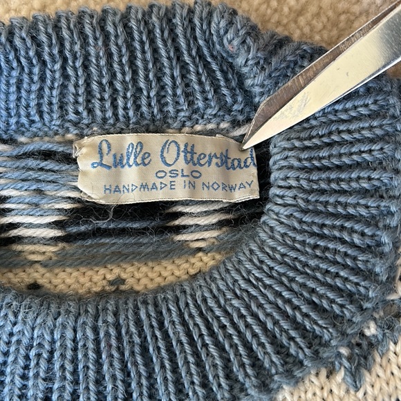 Vtg Lulle Otterstad Sweater - Picture 4 of 15
